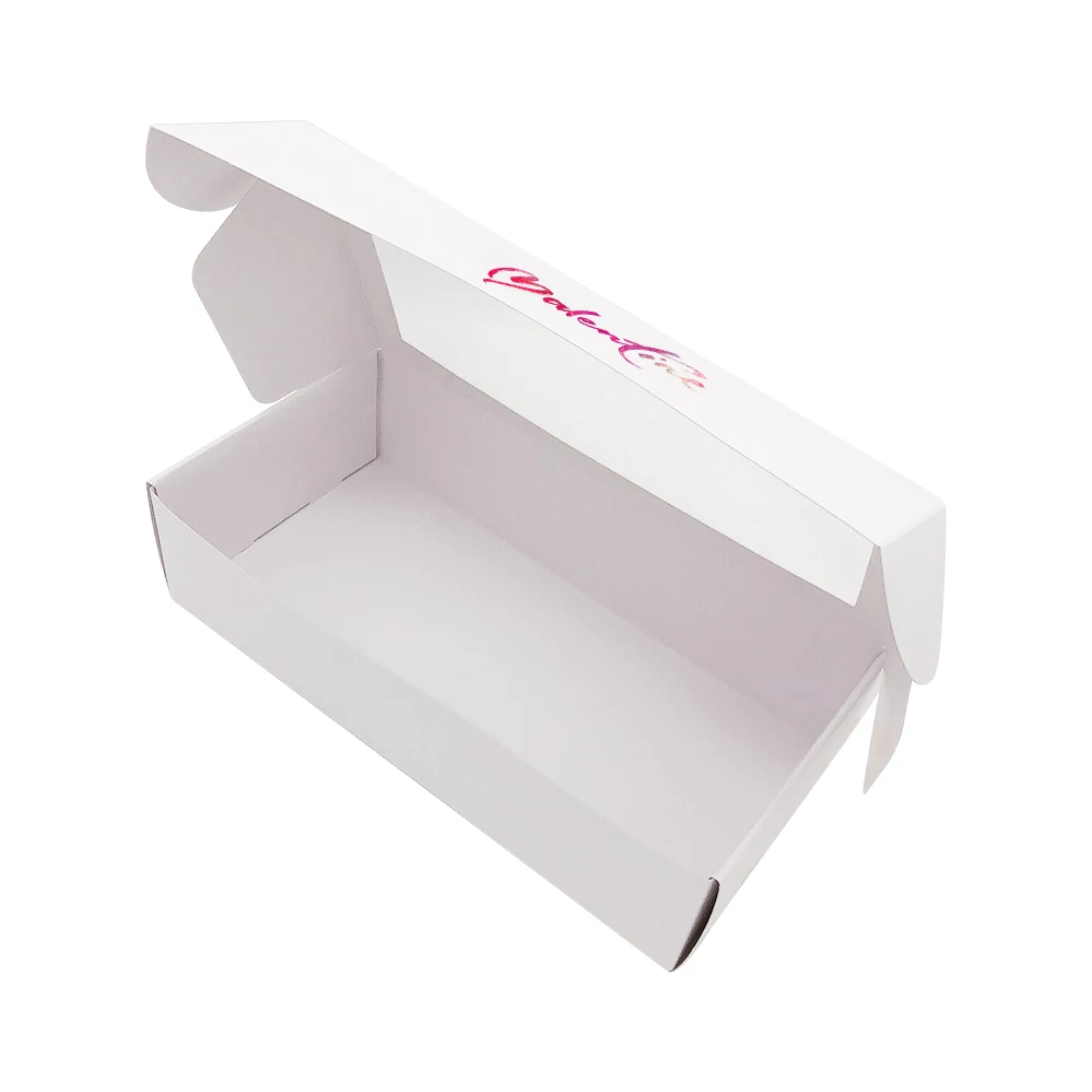 Factory high quality customized paper packaging boxes with pvc window