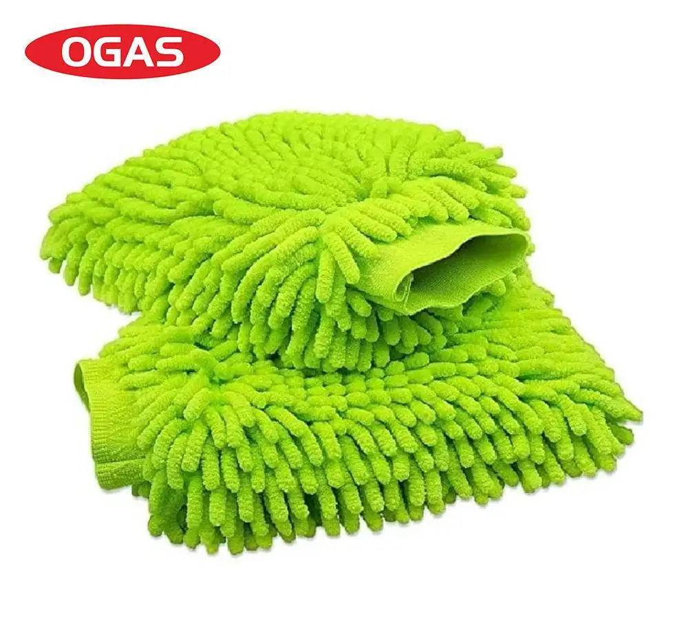 OGAS Durable car wash glove cleaning drying mitt cleaning for car washing
