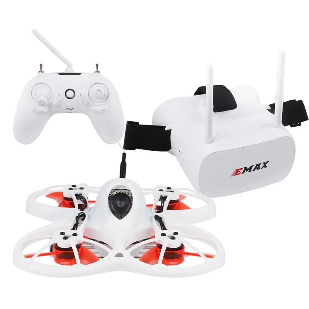 EMAX Tinyhawk II Indoor FPV Racing Drone RC Toy Quadcopter 16000KV RunCam Nano2 700TVL 37CH 25-100-200mW VTX 1S-2S BNF