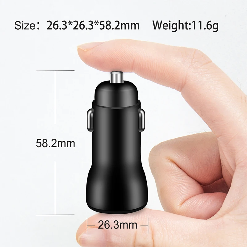 Amazon best seller type C PD 30W USB QC 3.0 car charger convenient for phone gamer tablet charger
