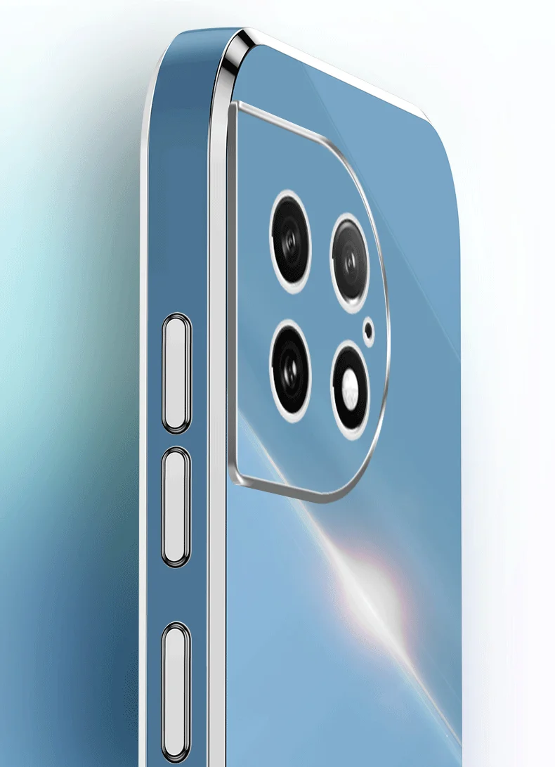 Hot selling 6D Chrome Case Soft TPU silicone mobile cover For OnePlus Ace 2 Pro electroplating Case