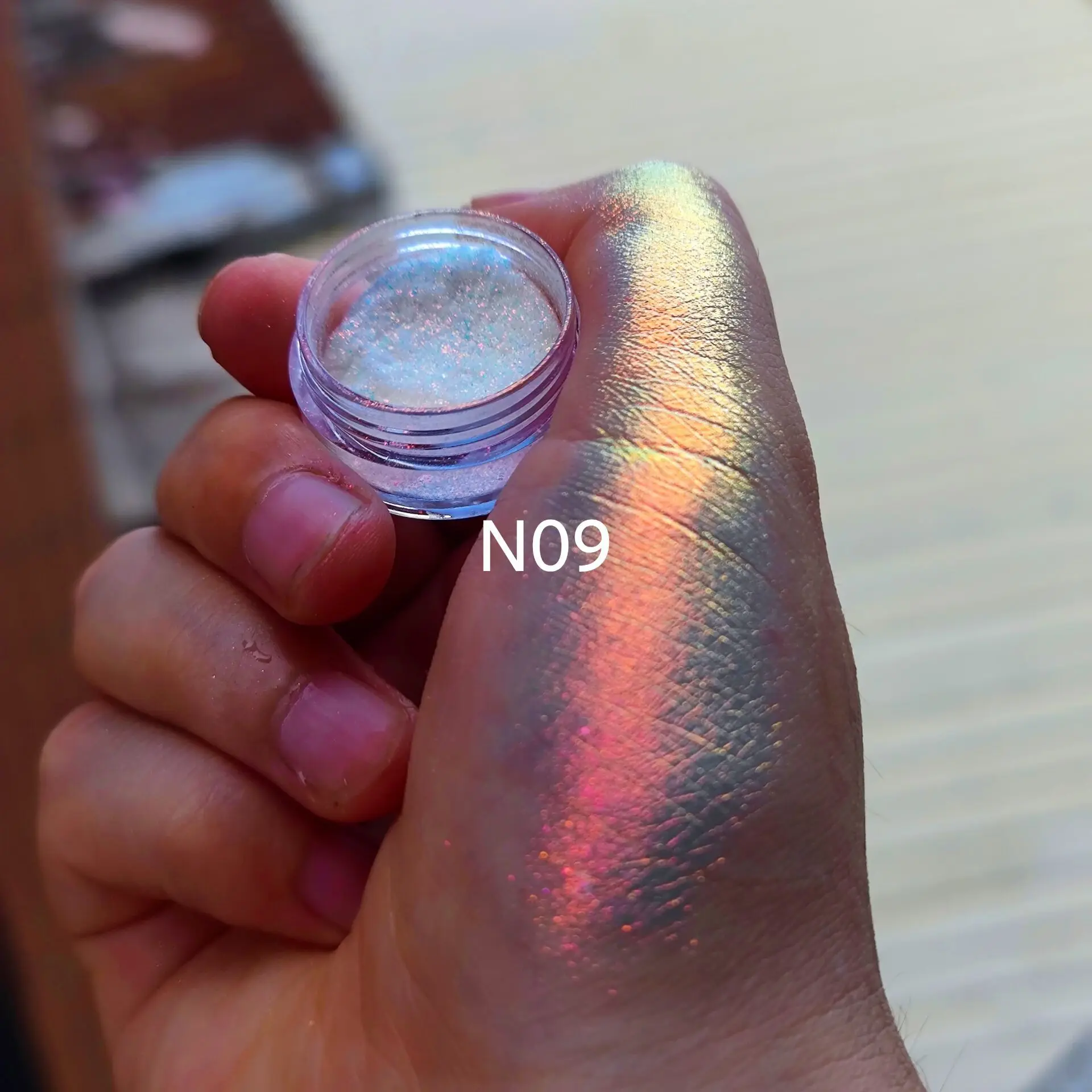 Chameleon Loose Eyeshadow Glitter shinny private label makeup chameleon duo chrome pigment pastel multichrome eyeshadow 0.2g
