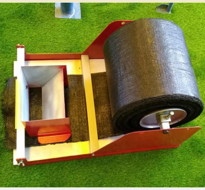 Steel And PP Artificial Grass Installation Tools Glue Fix Circle Cutter Sports Field Turf Install Tools