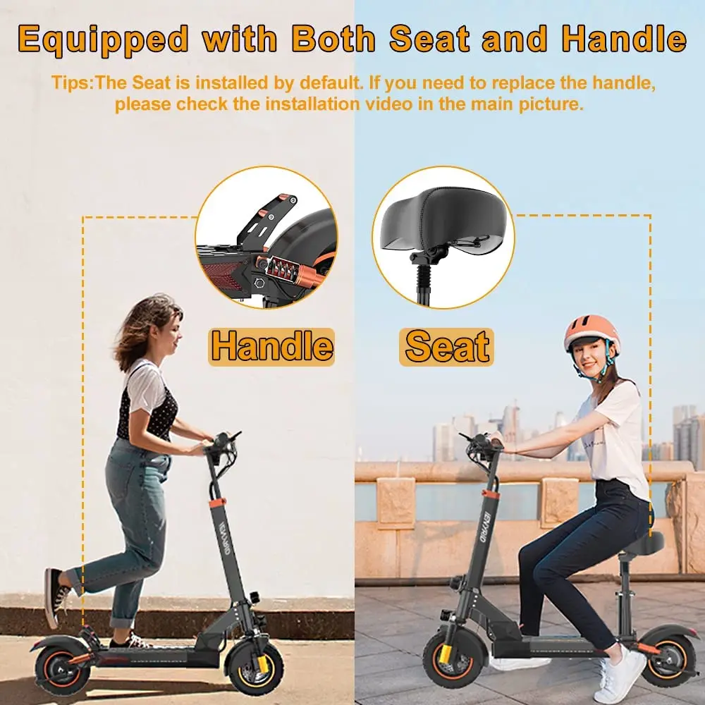 USA Warehouse Electric Scooter IENYRID M4PRO S+ 800W 48V Foldable 2 Wheel Off Road E Scooter For Adults