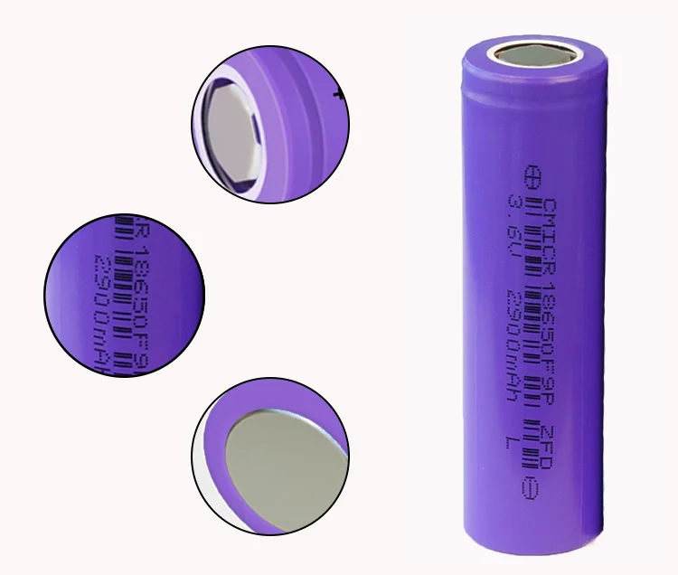 CHAM Wholesale top brand CE/BIS/UL 18650 3000mAh  3.7V battery Rechargeable Lithium Battery