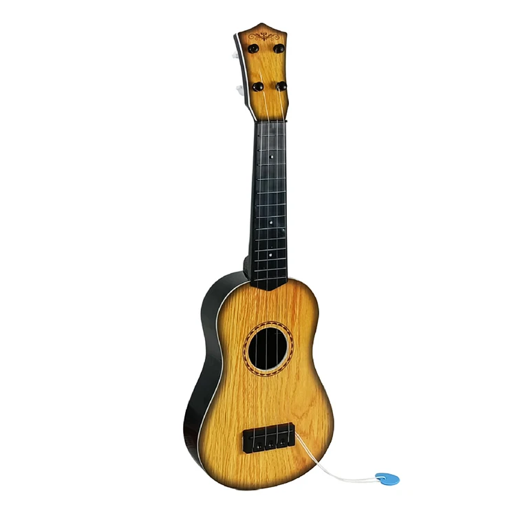 Wholesale Luxury Custom Kids Beginners Early Education Small Guita 4 Strings Classical Mini Ukulele Toy Musical Guitar