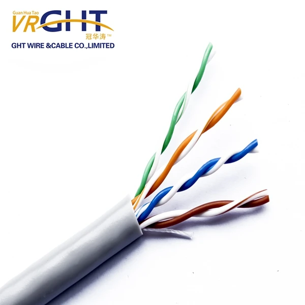 Indoor UTP CAT5E 0.5mmCCA 24AWG 305M per Box CAT5 Network cable
