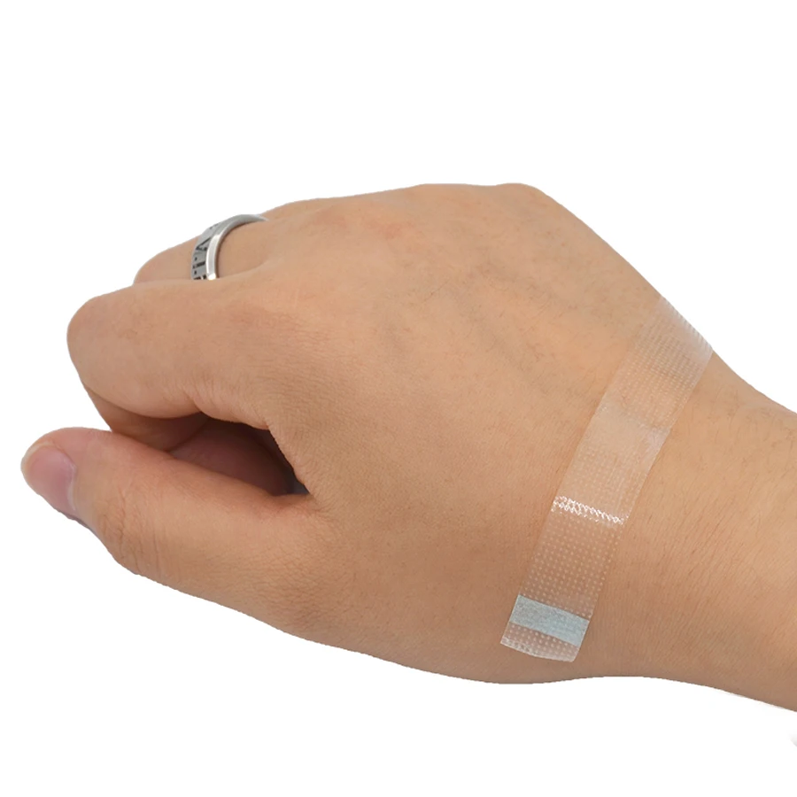 Medmount Waterproof Micropore Surgical Medical Transparent PE Adhesive Plaster for Wound Fixation
