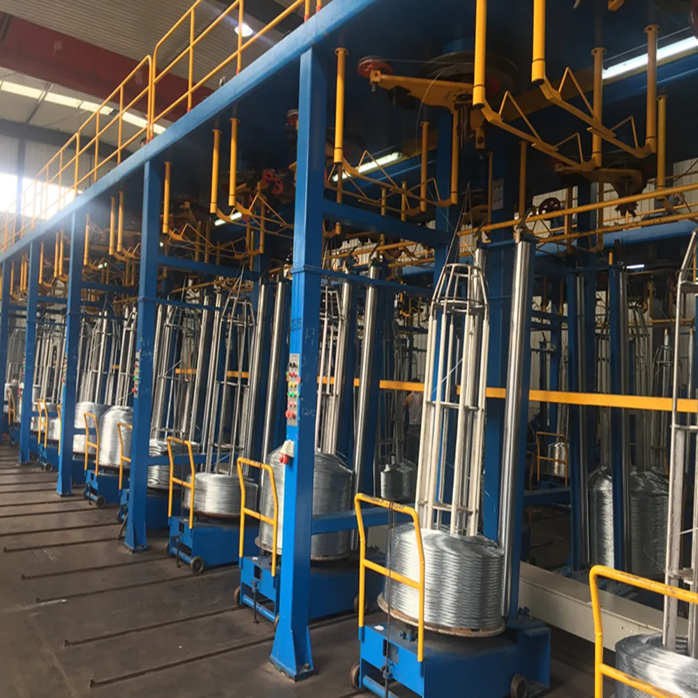 New Factory Hot Dip Galvanizing Machine Plating Line Equipment Zinc Coating Gantry Chemical Electroplating Plant for Steel Wire