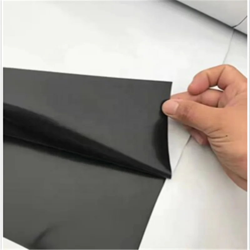 10mx250micx50m  premium silo sheeting, white/black panda film