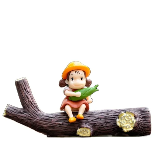 
Toru Hara Anime Figures Cartoon Girl Table Decoration Figurines & Miniatures Child Gift Toy Kiki,Totoro Mei 