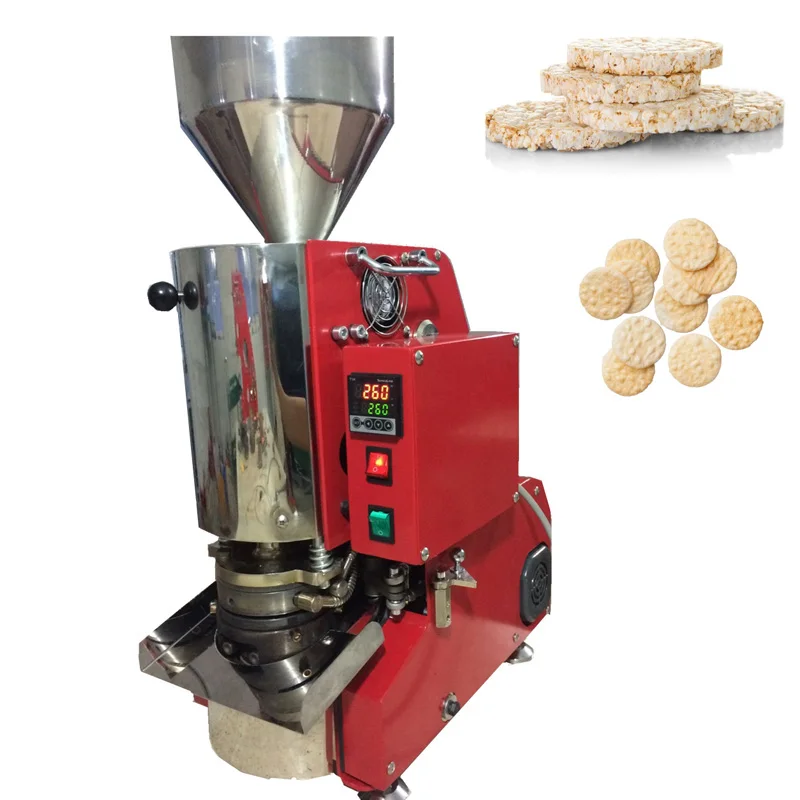 Automatic Crispy Rice Cake Machine Puffed Cracker Other Snack s