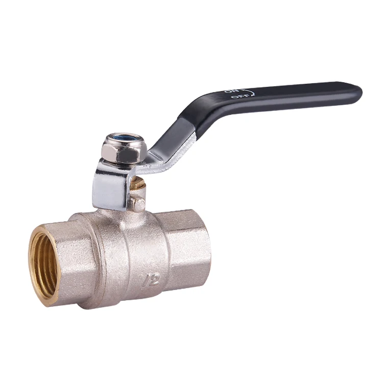 TMOK DN15 Good Quality Butterfly Handle Female/Male Thread PN16 Brass Ball Valve