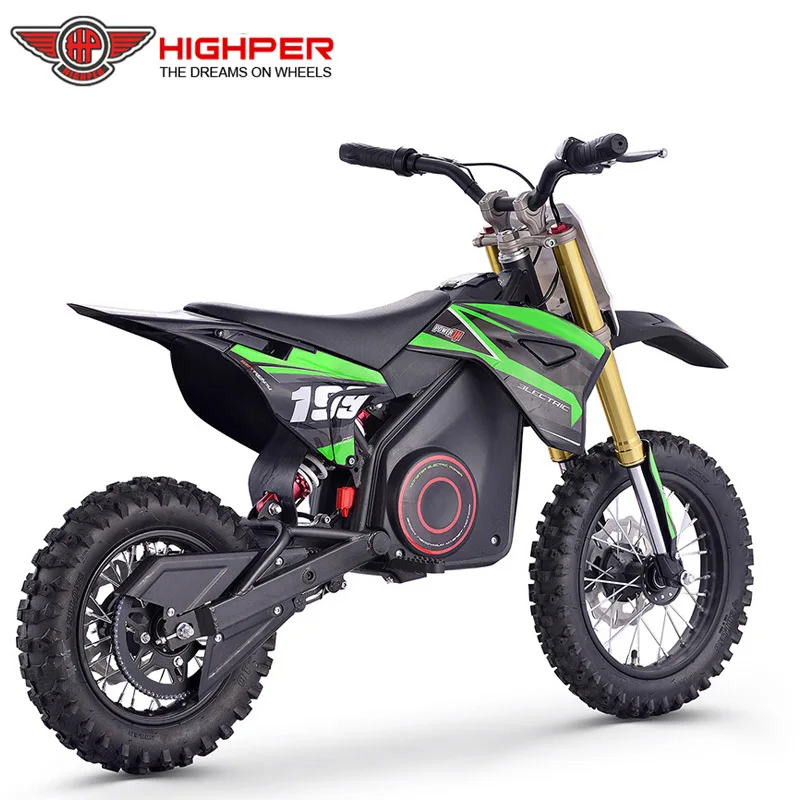 HIGHPER moto electrica 1000w, 1300W motorcycle electric dirt bike for sale