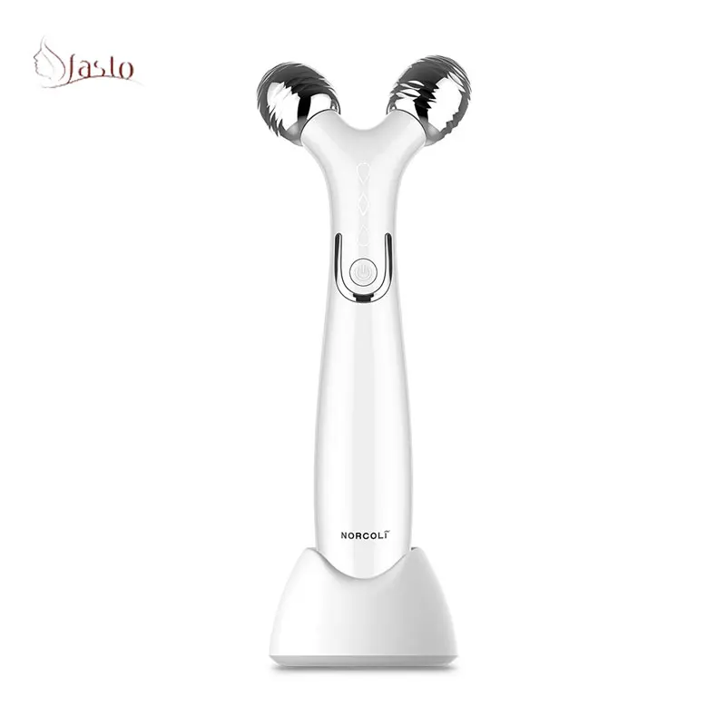 Facial 3D Massage Roller EMS Microcurrent Face Lifting Facial Roller Vibrating EMS sales well