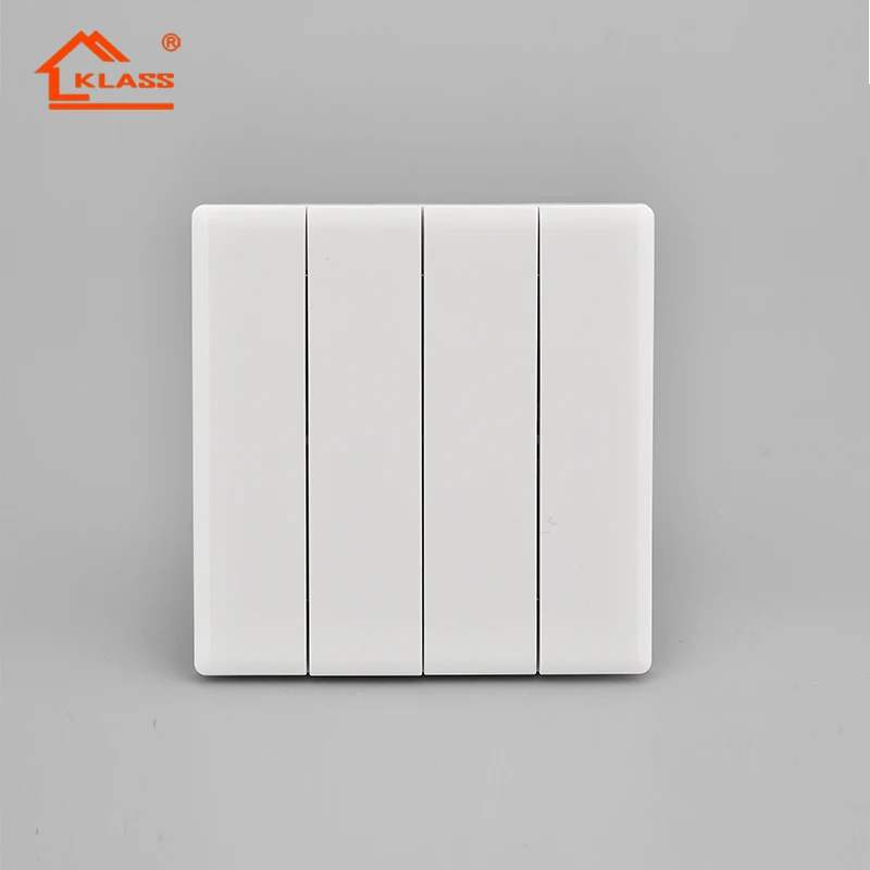 10years guaranteed quality black color wall socket electric power supply switch