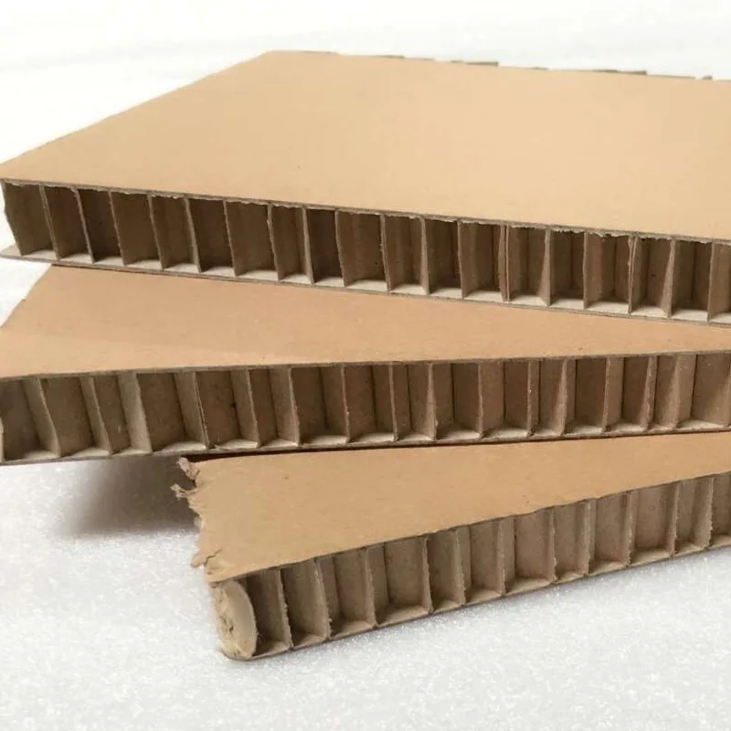 Custom Thickness Corrugated Honeycomb Paper Cardboard High Strength Honeycomb Panels for Box Making Pallet Cushioning