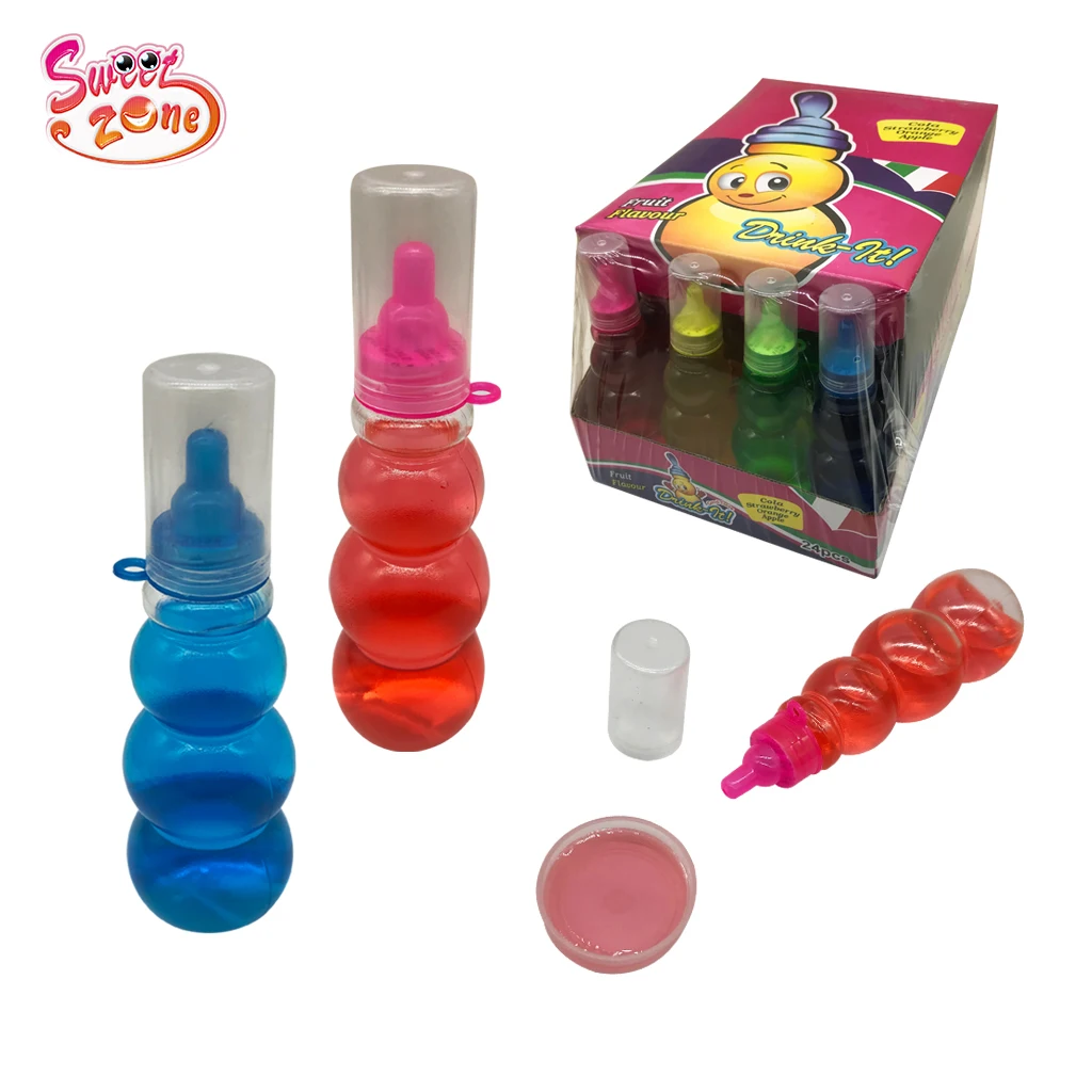 Nipple Calabash Bottle Fruit Flavor Liquid Candy
