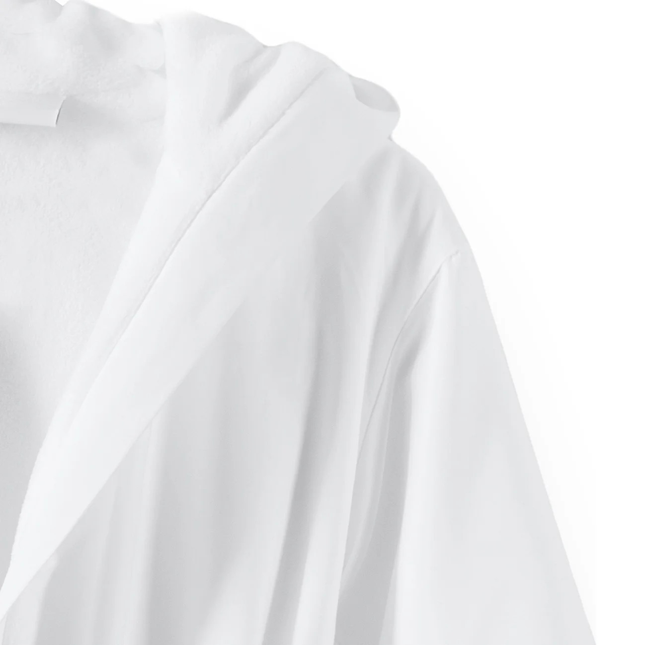 Wholesale Super Soft Luxury Microfibre White Hooded Robe Custom Logo Embroidery Women Bathrobe For Home Hotel