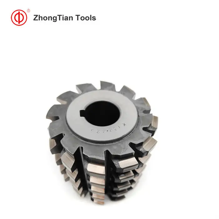 Wholesale wheel hob cutter hole worm promotion 63-67HRC timing pulley hob cutter S8M module customized hob cutter