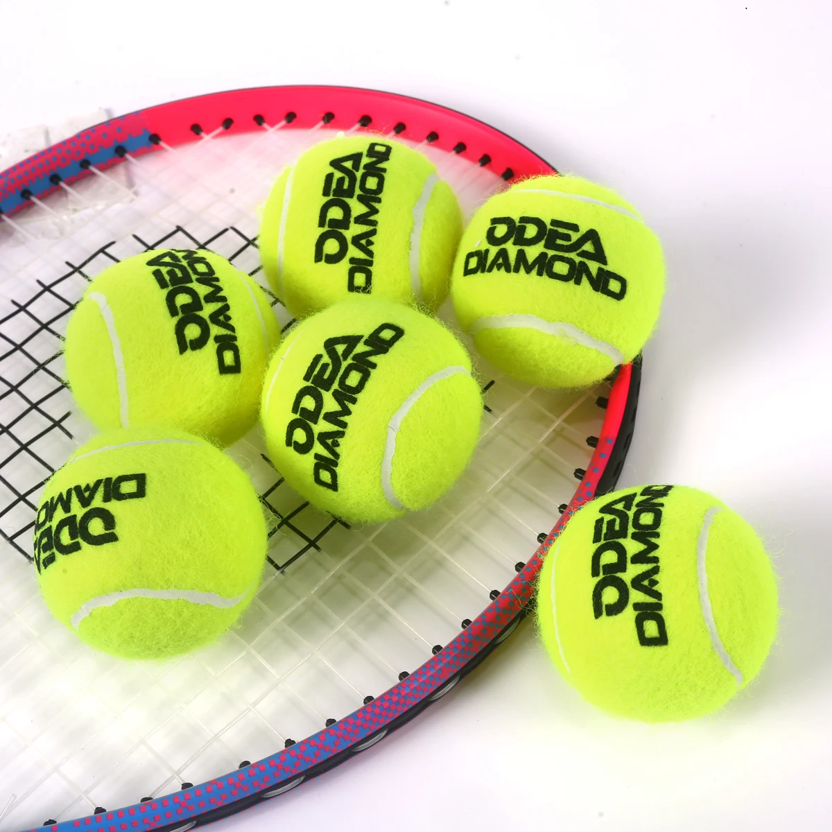 Odear High Quality Pressureless Tennis Ball Custom Rubber and Wool Blend for Adult Training Factory Wholesale