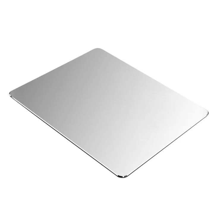 
Amazon Hot Sale 2021 Wholesale Cheap Aluminum Double metal Laptop Computer Mouse Mat Gaming Mousepad 