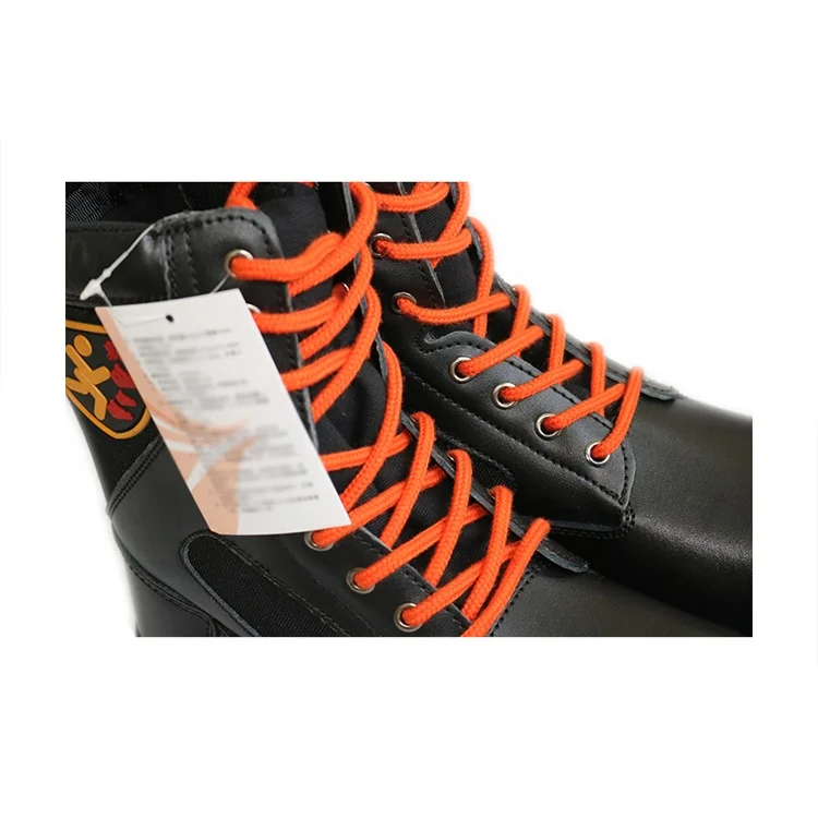 Black Leather working waterproof boots on sale