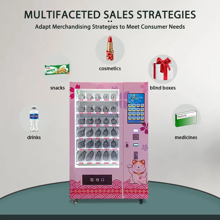popular Personalized Vending machine Beauty Product Self-Service Machine automatic vending machine for OEM/ODM