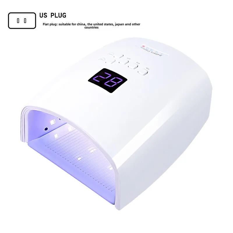 Manufacturer Wholesale S10 66W High Power UV Nail Lamp Wireless Charging Long Battery Life Nail Polish Baking Dry Lamp