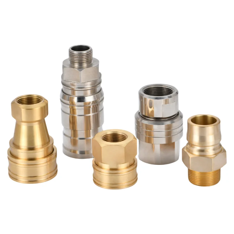 Superior quality Japan series high pressure stainless steel  brass hydraulic pipe hose quick connector coupler coupling fitting