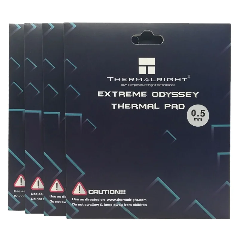 
 Thermalright ODYSSEY 120*120 мм 12,8 Вт/м-k процессор GPU 0,5 мм 1 мм 1,5 мм 2 мм 3 мм рассеивания тепла Силиконовая накладка  