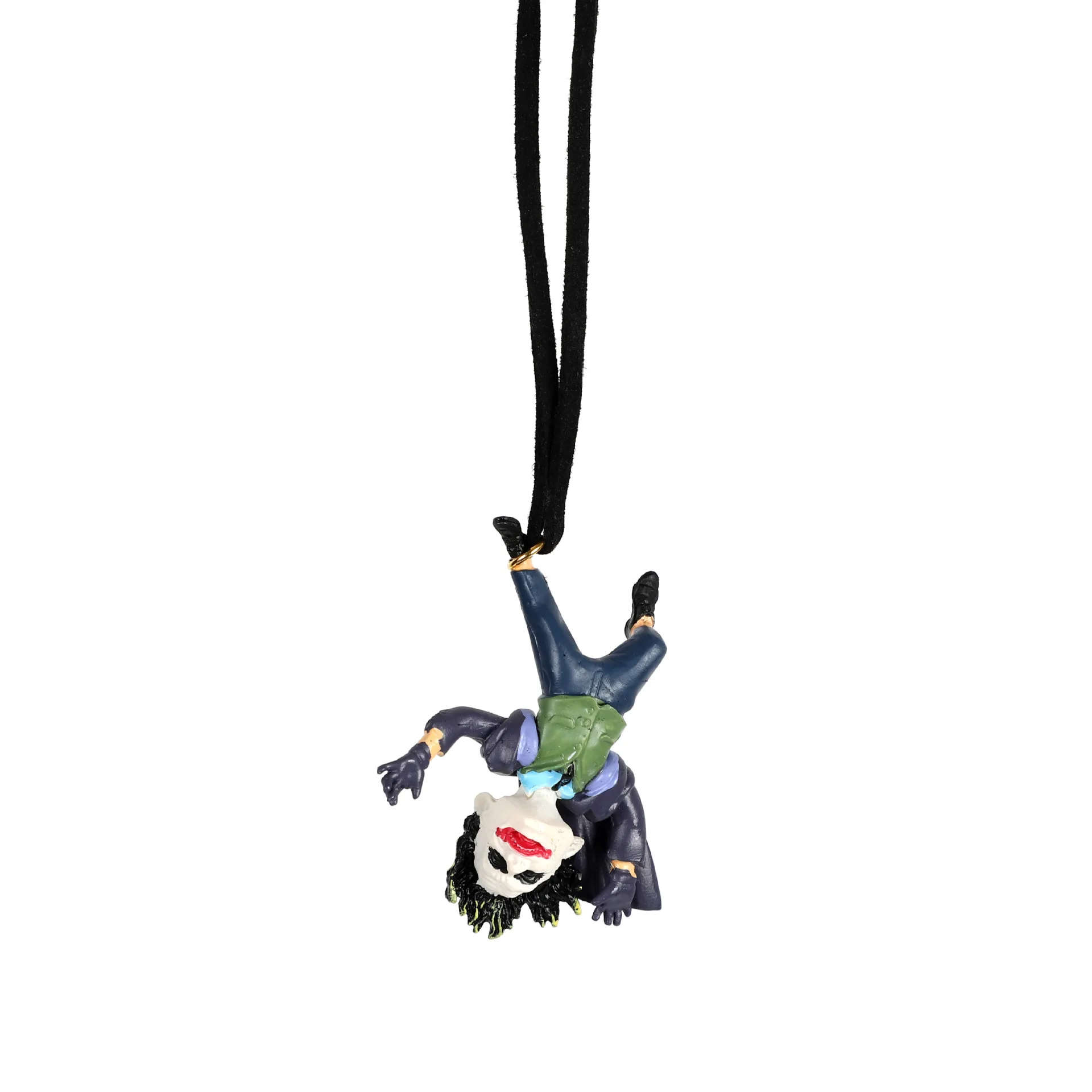 Anime Figures The Joker Hanging Decoration Car Interior Pendant Acrobatic Clown Ornaments Auto Rearview Mirror Accessories Gifts