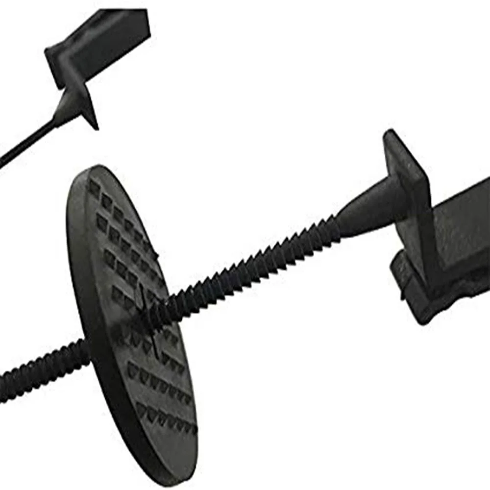 Немецкие черные нейлоновые солнечные панели, сварные сетчатые зажимы для птичьей сетки