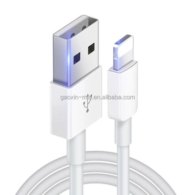 
USB Cable For iPhone 12 11 Pro Max Fast Data Charging Charger USB Cable 1/2M original mobile phone usb core for iphone 