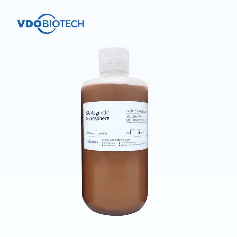 1L 1um Chemiluminiscence Streptavidin Magnetic Beads Particles Magnetic Nano Microspheres