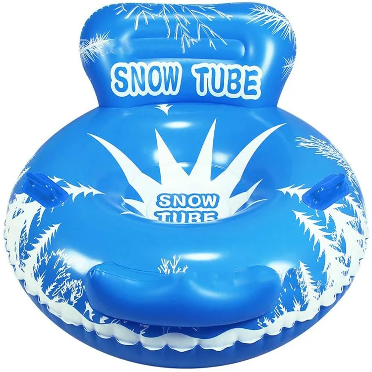 Professional custom PVC inflatable ski circle car with backrest Christmas tree ski circle child adult ski boat