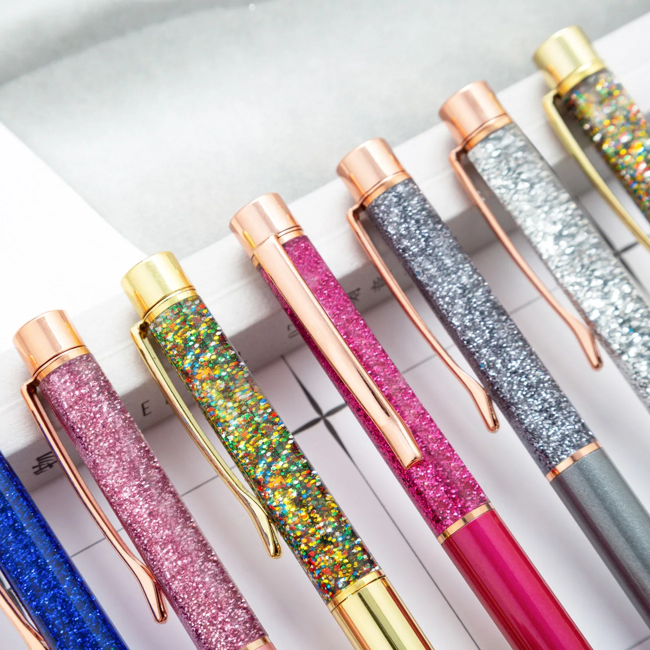 Wholesale Luxury Novelty Ballpoint Pen Creative Design 1.0mm Metal Body for Business Promotion Gift Pen & Logo Printing