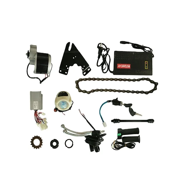 250w Brushless With Gear Electric Bicycle Conversion Motor Kit