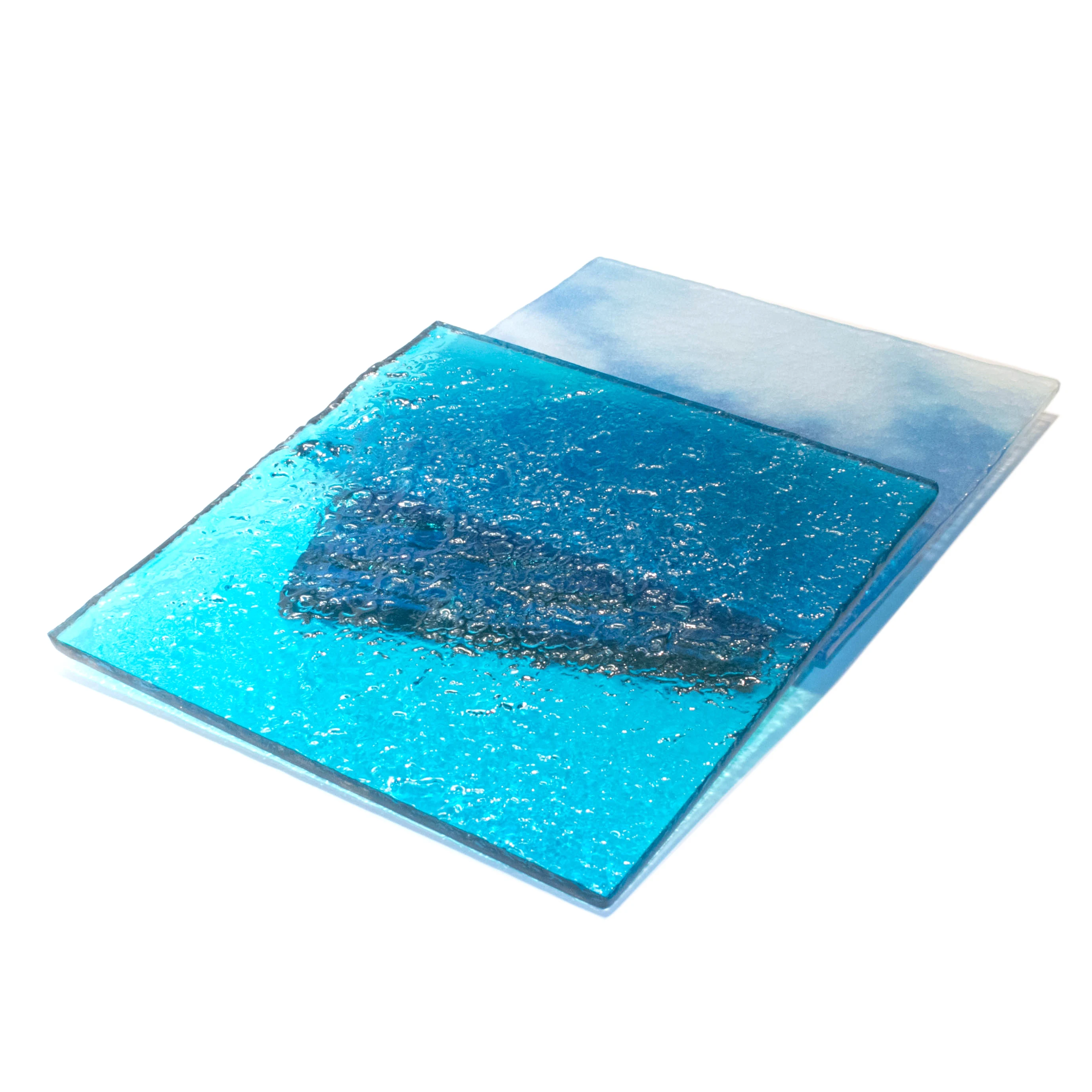 Новый дизайн, декоративное строительное стекло, искусство, узор, пятна, термоплавкое закаленное стекло