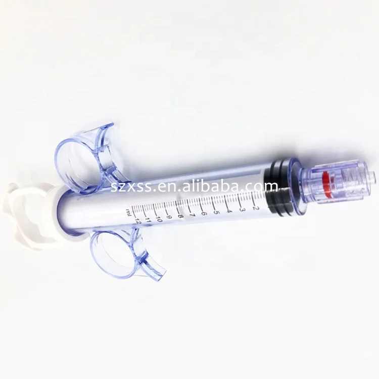 Medical Ptca Supporter 3 Ring Type Dosing Control Disposable Injection Syringes Rotation Adapter With Luer Lock