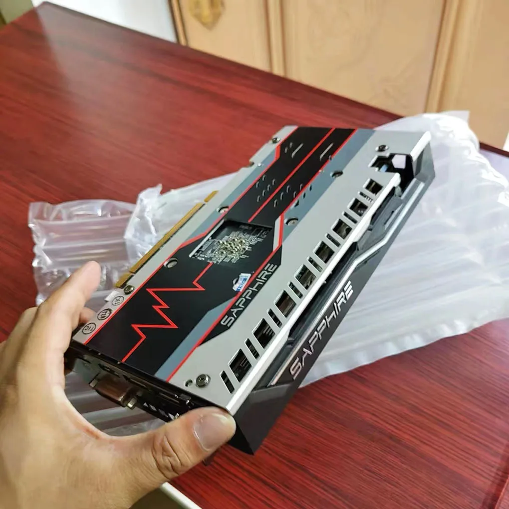 Бывшая в употреблении видеокарта nitro + pulse rx580