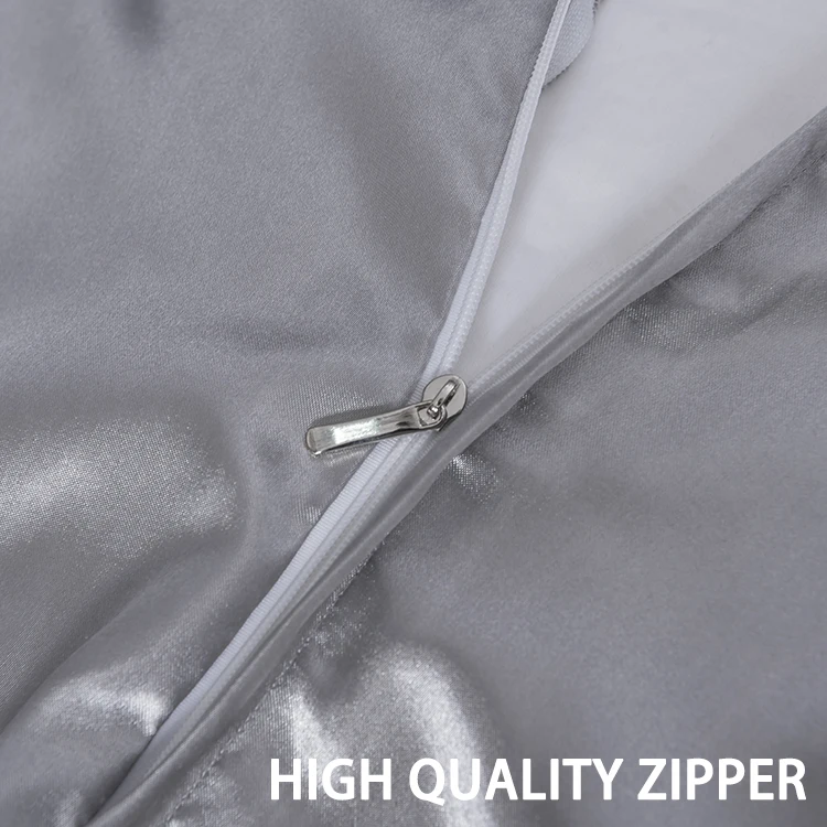 Luxury cotton sheet 4 pcs bedsheets satin bedding set