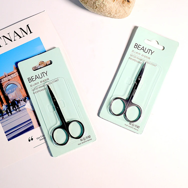 Прямая продажа с фабрики, ножницы из нержавеющей стали для бровей, профессиональные ножницы для красоты локтей