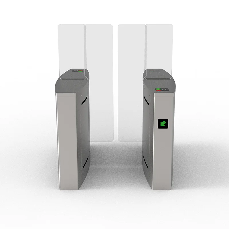 Full Height Sliding Turnstile Automatic Access Control Dc Motor Sliding Turnstile Gate