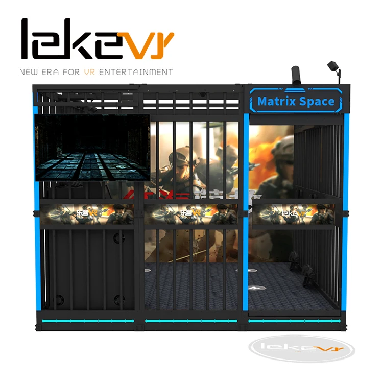 Team Building Games VR Escape Room Virtual Reality Multiplayer VR Shooting Simulator