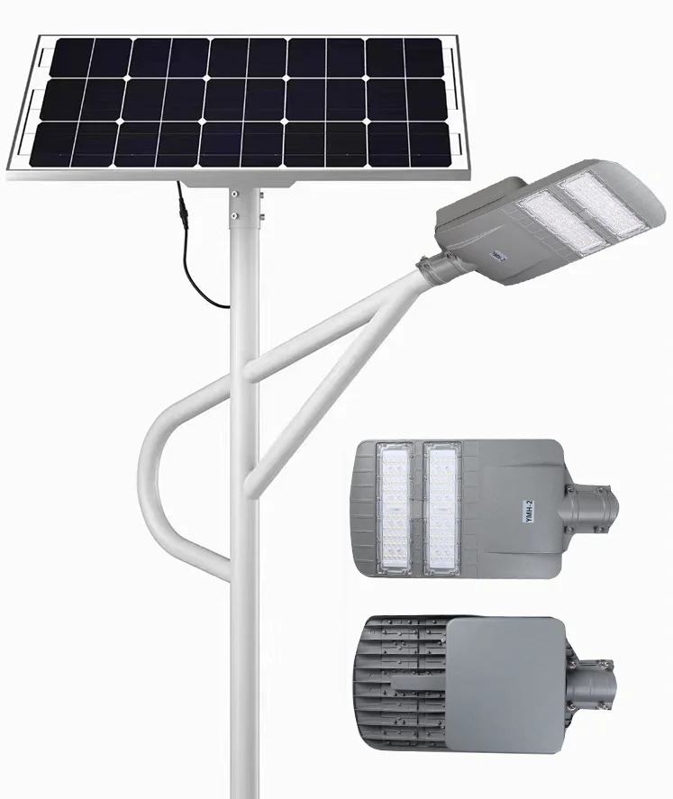 With Lithium Battery Remote Control Stand Alone LED Solar Street Light 100W 150W 200W 250W Solar Road Light