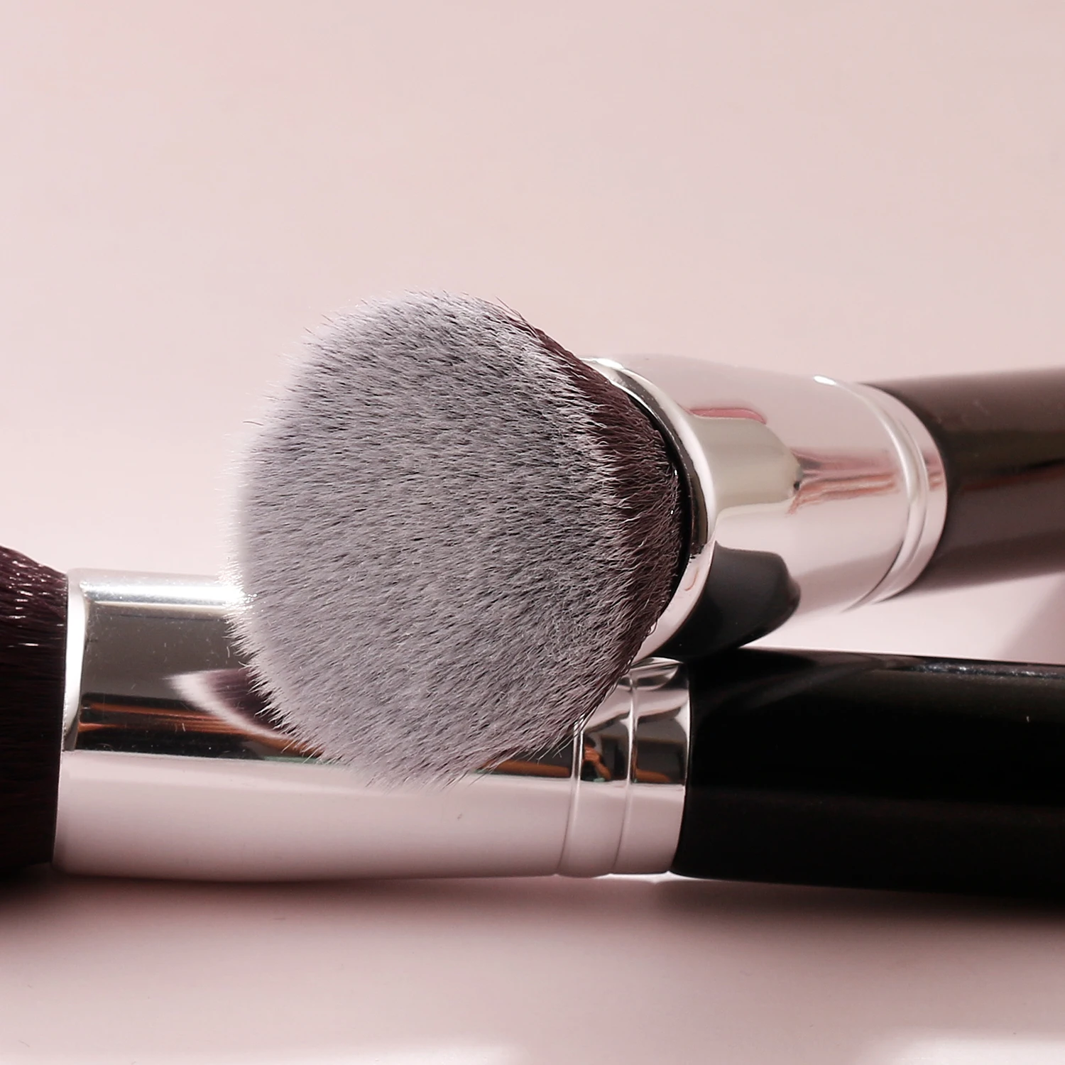2024 New Travel Single Foundation Powder Concealer Face Eye Shadows Brush Private Label Makeup Brush Set Manufacture OEM