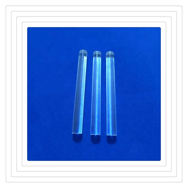 customized clear Various sizes of quartz glass rod light guide rod quartz rod