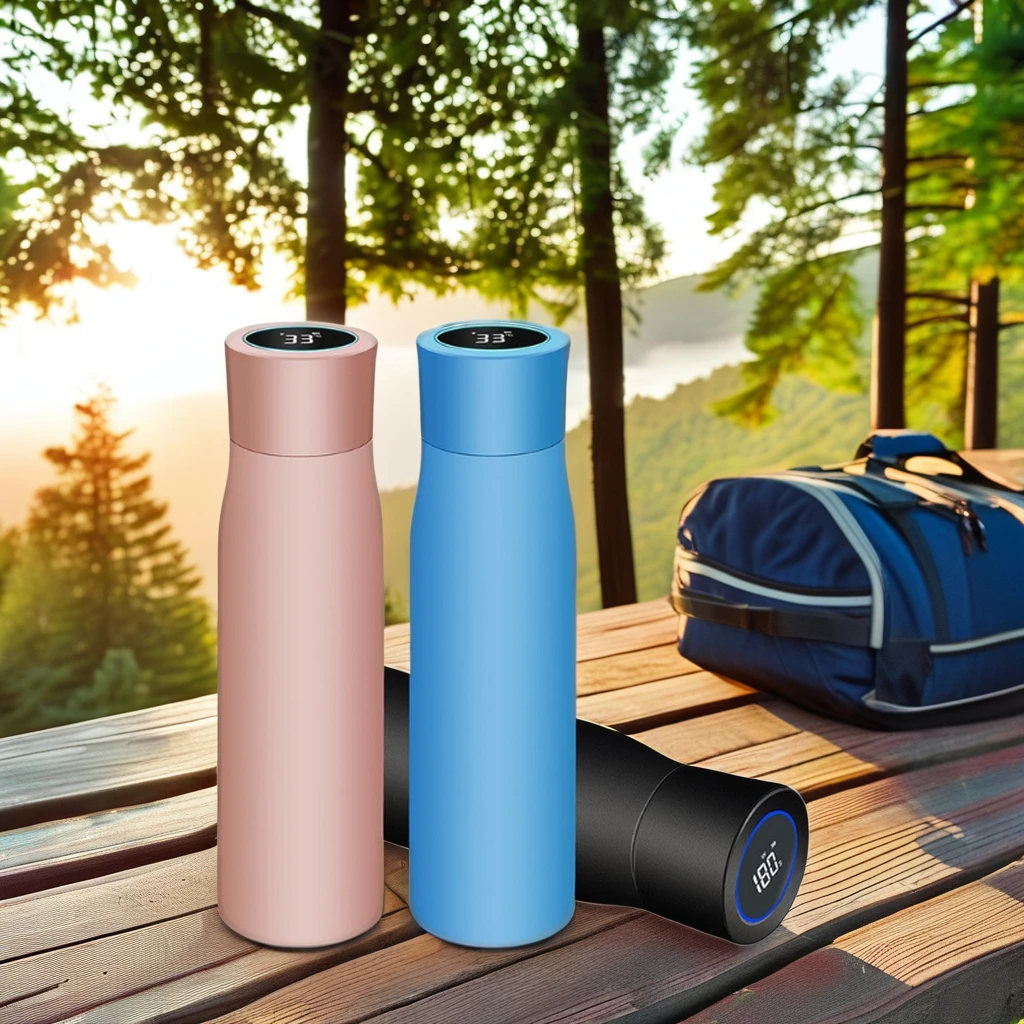 Manufacturer top seller self cleaning uv water bottle long-term insulated smart thermos with drinking reminder