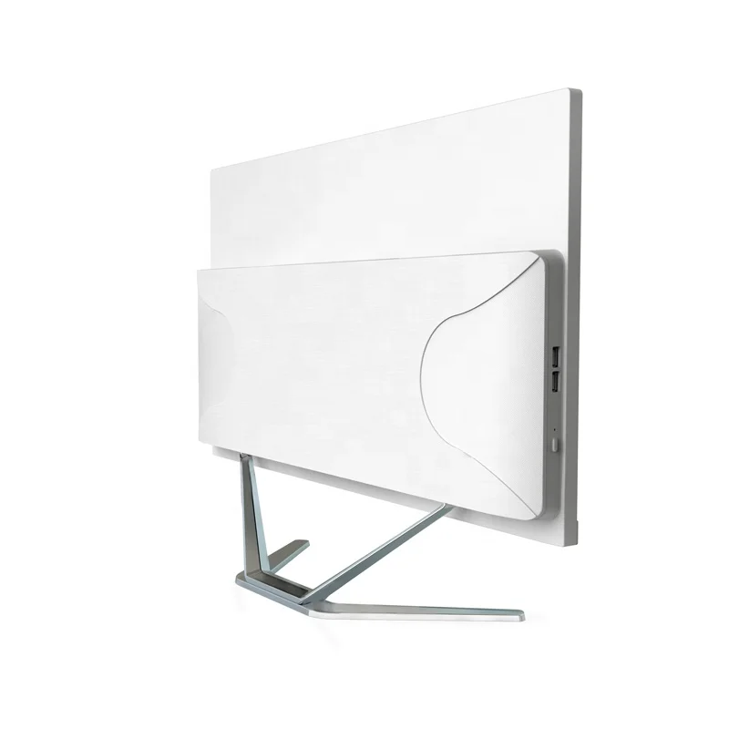 
Frameless 23.8 Inch all in one pc desktop computer in core i7 8gb ram 256gb ssd 